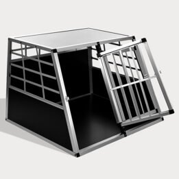 Large Double Door Dog cage With Separate board 65a 06-0774 www.gmtpet.ltd