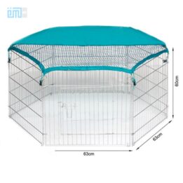 Large Playpen Large Size Folding Removable Stainless Steel Dog Cage Kennel 06-0112 www.gmtpet.ltd