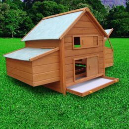 Wooden pet house Double Layer Chicken Cages Large Hen House www.gmtpet.ltd