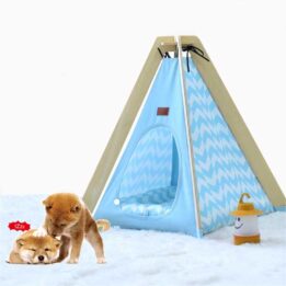 Animal Dog House Tent: OEM 100%Cotton Canvas Dog Cat Portable Washable Waterproof Small 06-0953 www.gmtpet.ltd