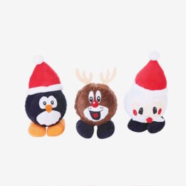 Plush Pet Dog Christmas Series Set Cute Dolls Bite Toy Funny Pet Chewing Toy For Dog Pupy Cat Washable Dog Play Supplies www.gmtpet.ltd