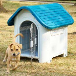 Winter Warm Removable and Washable perreras para perros Pet Kennel Plastic Kennel Outdoor Rainproof Dog Cage www.gmtpet.ltd