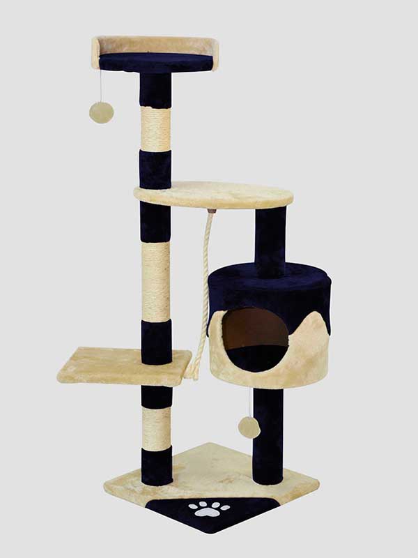Poste moderno del rasguño del gato del árbol de la felpa de la cuerda del sisal de la venta al por mayor del OEM www.gmtpet.ltd