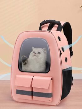 Safety reflective strip pet cat school bag backpack for cats and dogs 103-45087 www.gmtpet.ltd