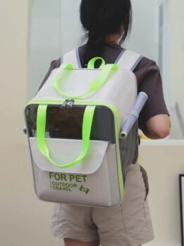 Oxford Transparent Pet Bag Cat bag Backpack 103-45093 www.gmtpet.ltd